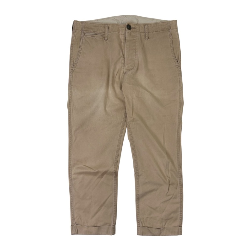 Visvim Cropped Chino Pants Khaki