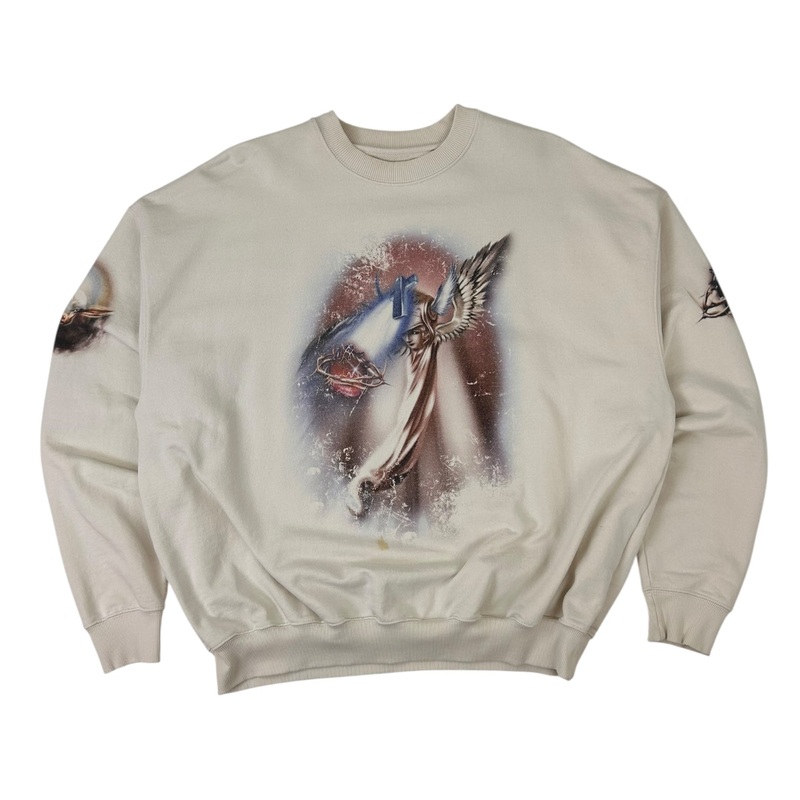 Yeezy Forbidden Knowledge Crewneck White