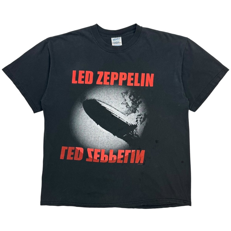 2001 Led Zeppelin Tee Black|XL