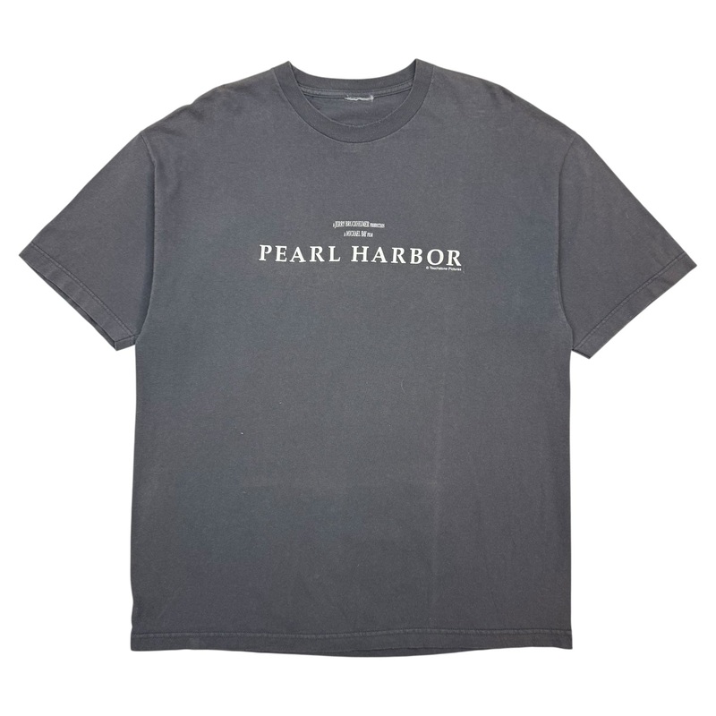 2001 Pearl Harbour Movie Promo Tee Grey