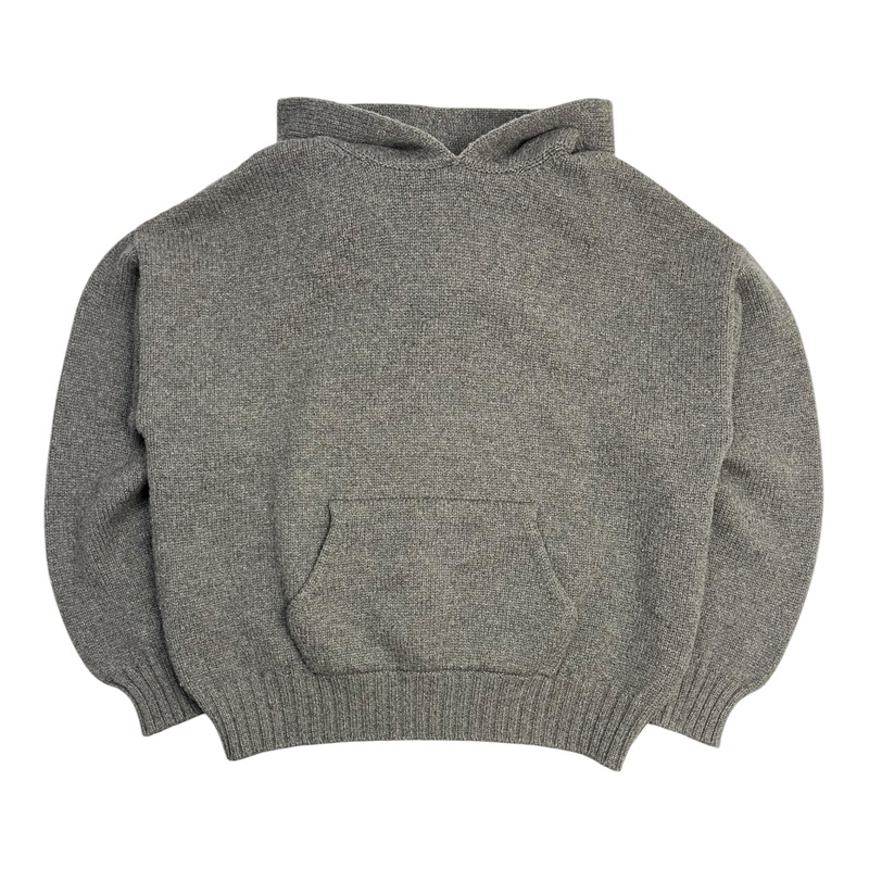 Fear of God Seventh Collection Knit Hoodie Dark Grey