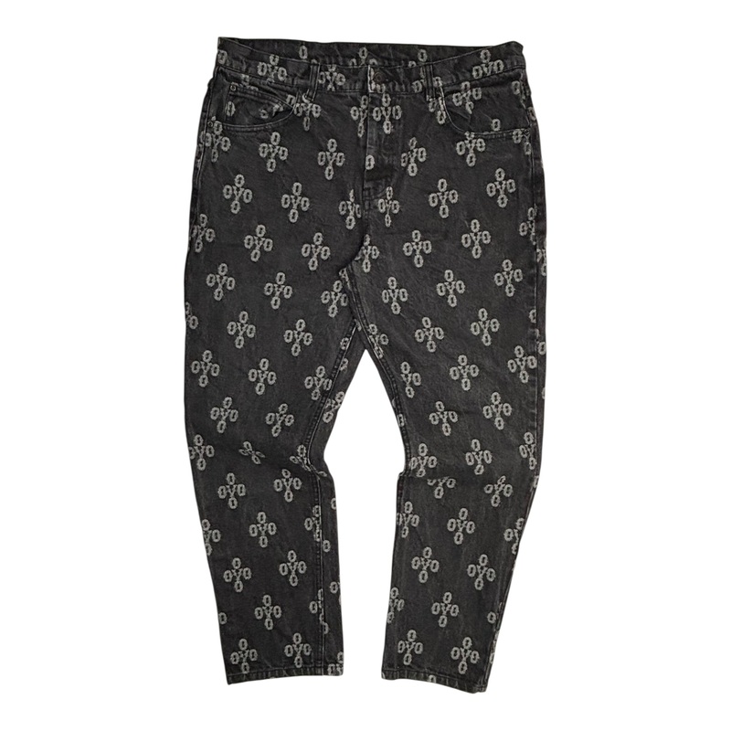 OVO Monogram Jeans Black|38