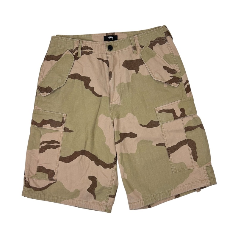 Stssy Ripstop Cargo Shorts Sand Camo