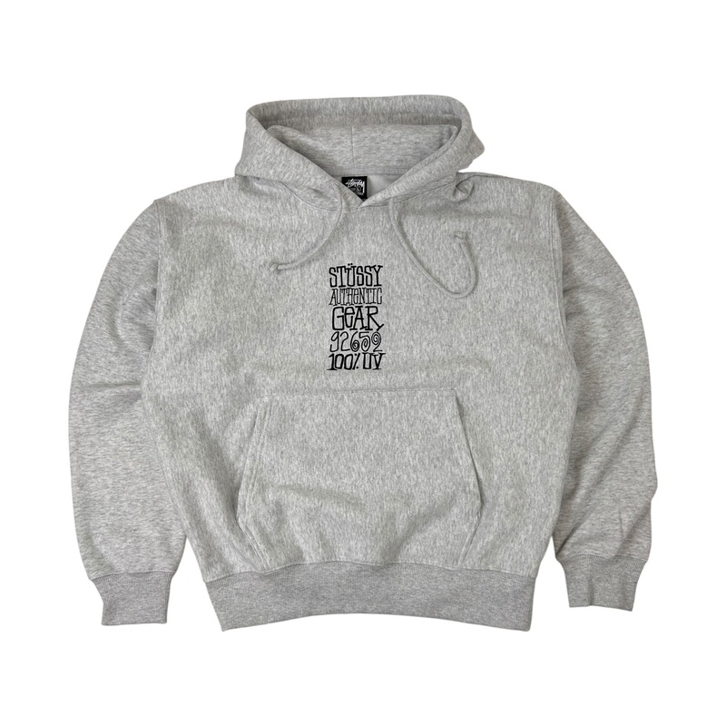 Stussy Authentic Gear Hoodie Ash Heather