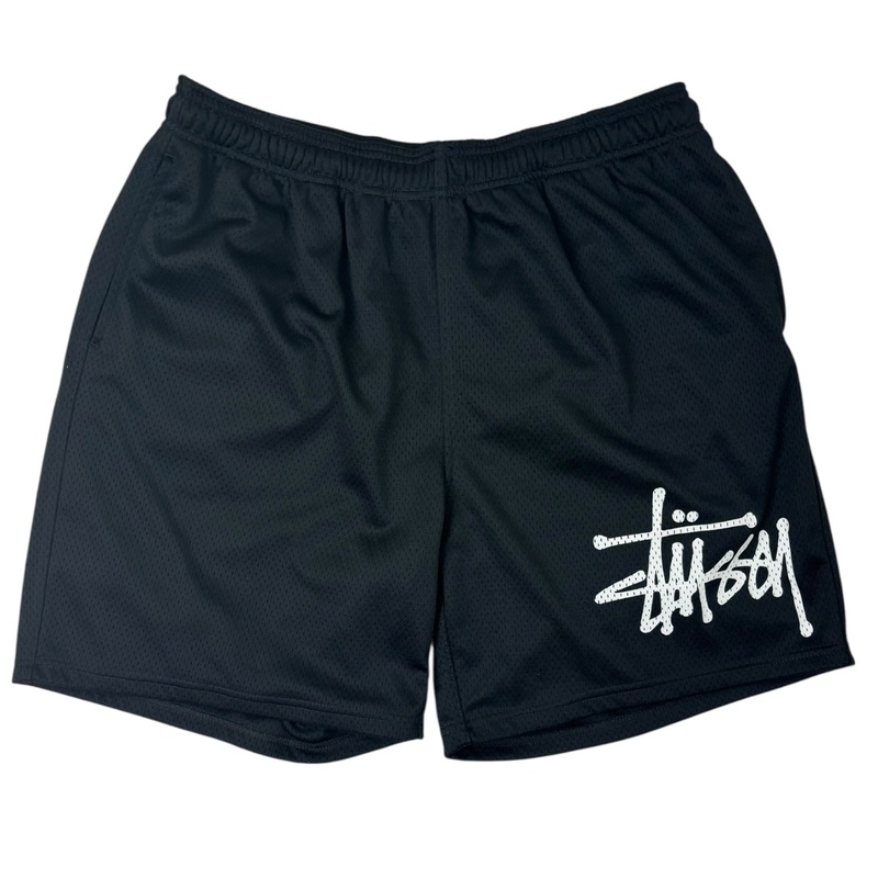 Stussy Big Basic Mesh Short Black