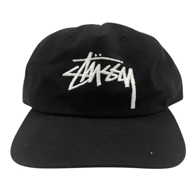 Stussy Big Stock SnapBack Hat Black