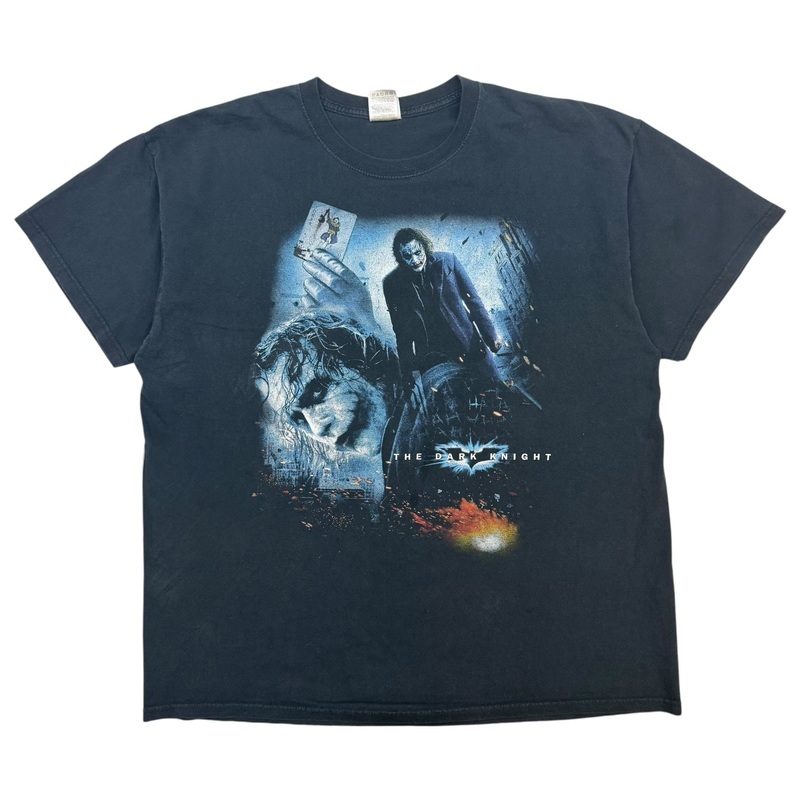 Vintage The Dark Knight Joker Tee Black