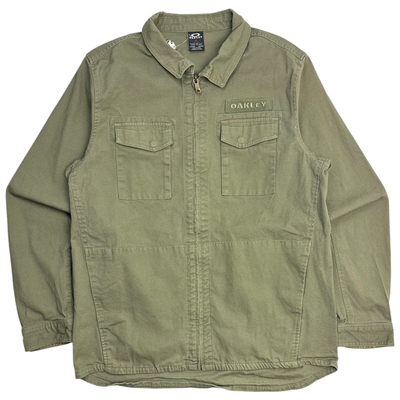 Y2K Oakley Military Pocket Zip Up Jacket
