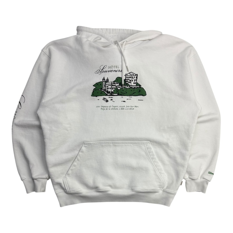 A.P.C. x Jjjjound Hoodie White