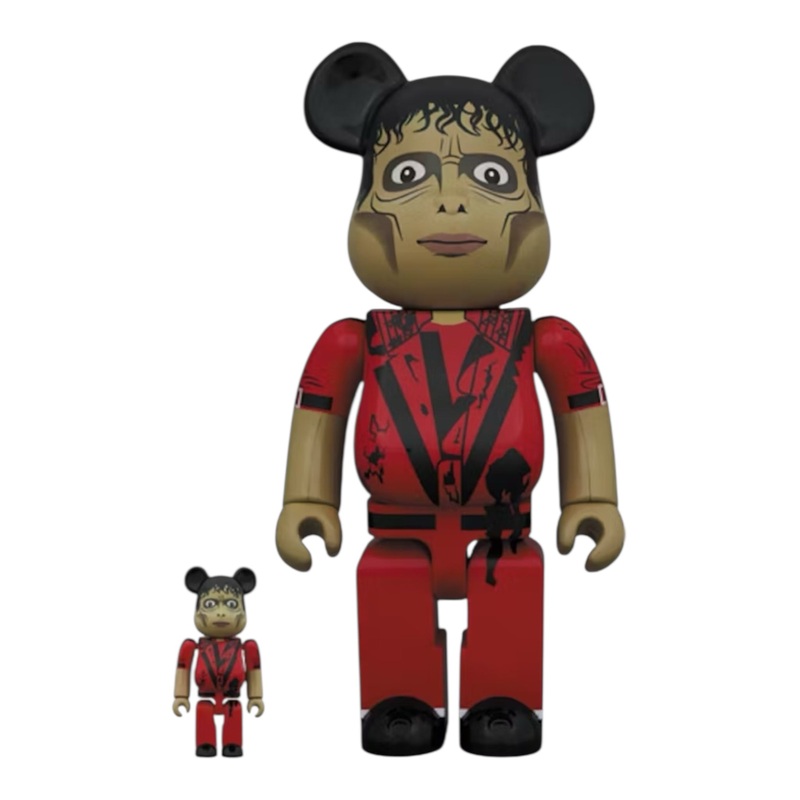 BearBrick Michael Jackson Zombie Vinyl Toy Set