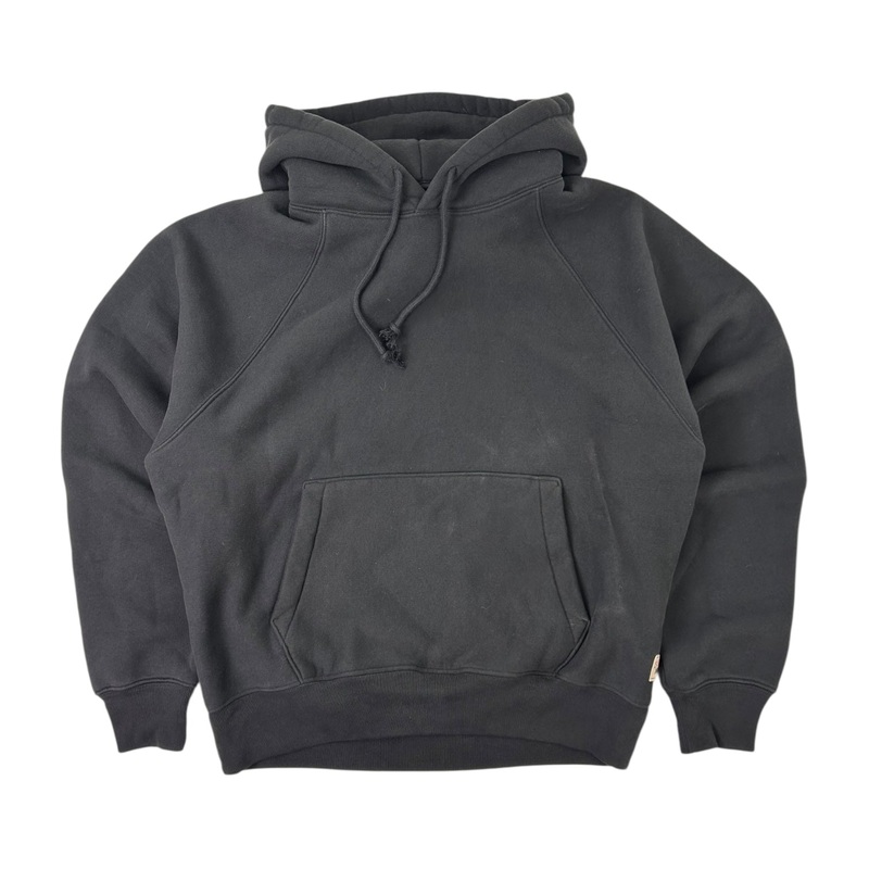 Stussy Raglan Fleece Hoodie Black