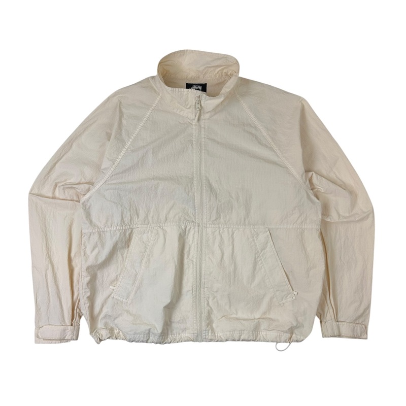 Stussy Warm Up Jacket Bone|L