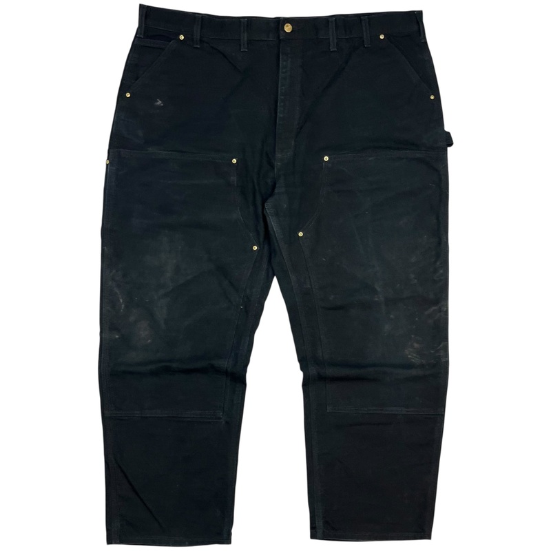 Vintage Carhartt Double Knee Denim Pants Black