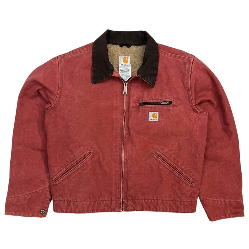 Vintage Carhartt Womens Detroit Jacket Salmon/Pink