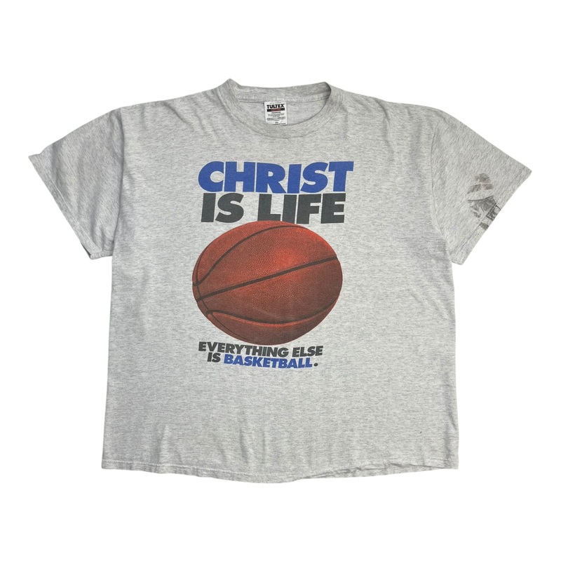 Vintage Christ is Life, Everything Else is Basketball Tee