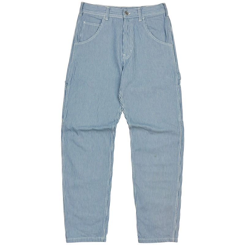 Vintage Stan Ray Striped Work Pants Blue/White