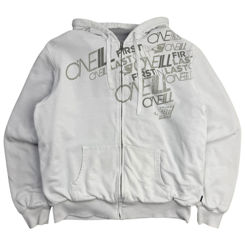 Y2K ONeill Heavy Lined Zip Up Hoodie