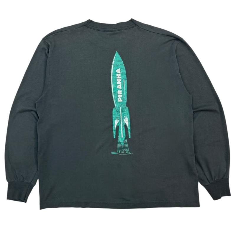 1995 Tripping Daisy Pirhana L/S Tee Black