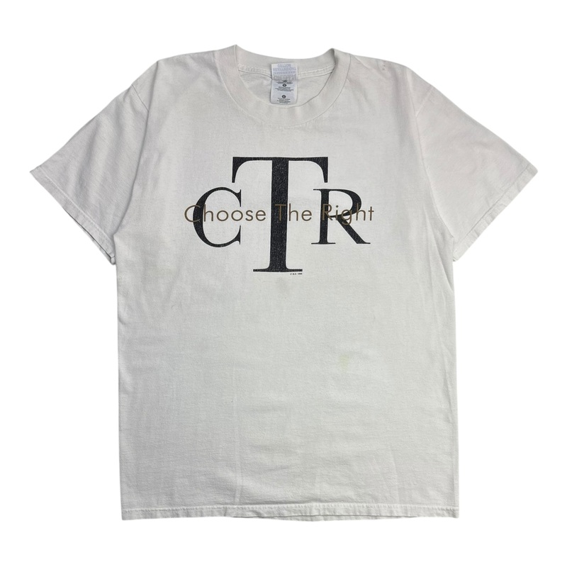 1996 Choose The Right CK Parody Jesus T-Shirt