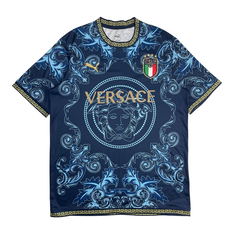 2022 Puma x Versace Italy Soccer Jersey