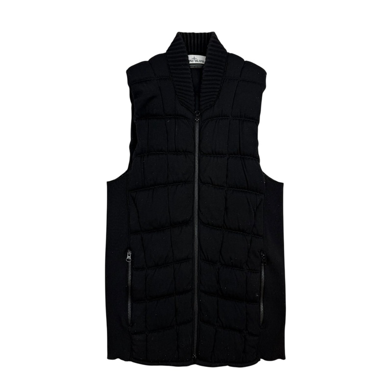 Stone Island Puffer Vest Black