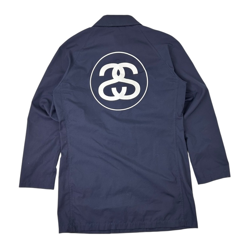 Stssy x Sophnet Collar Coat Navy