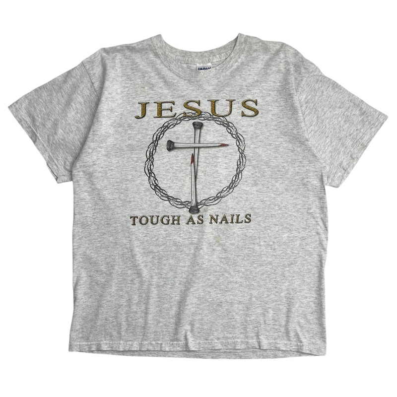 Vintage Jesus Tough As Nails T-Shirt