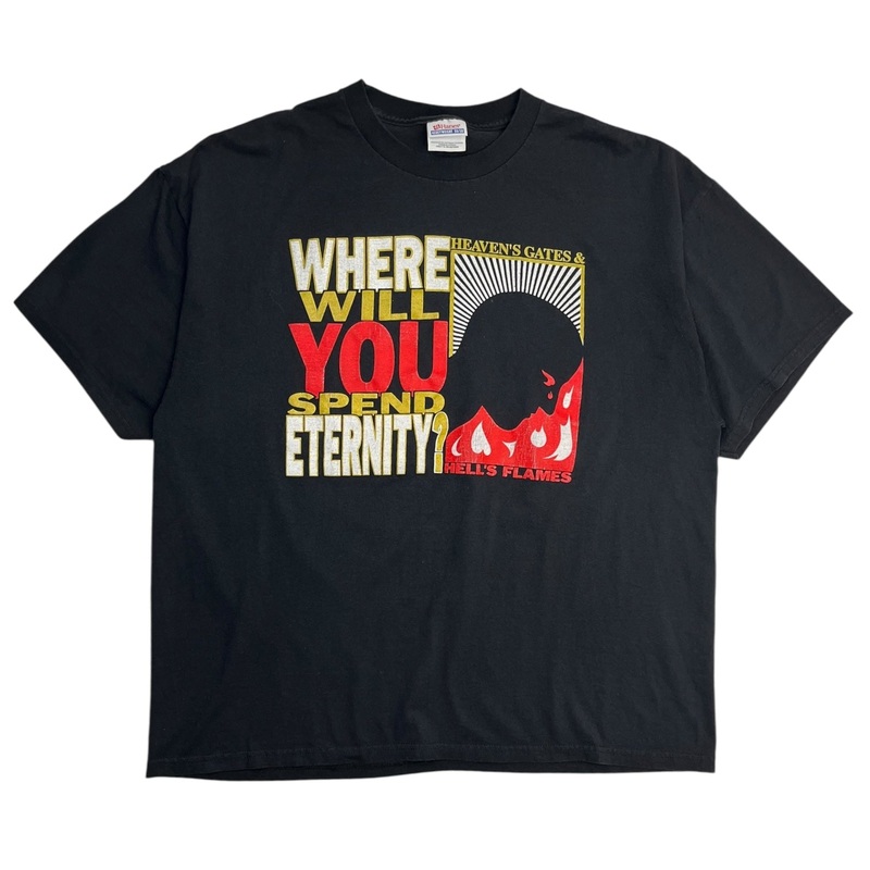 Vintage Where Will You Spend Eternity Afterlife T-Shirt