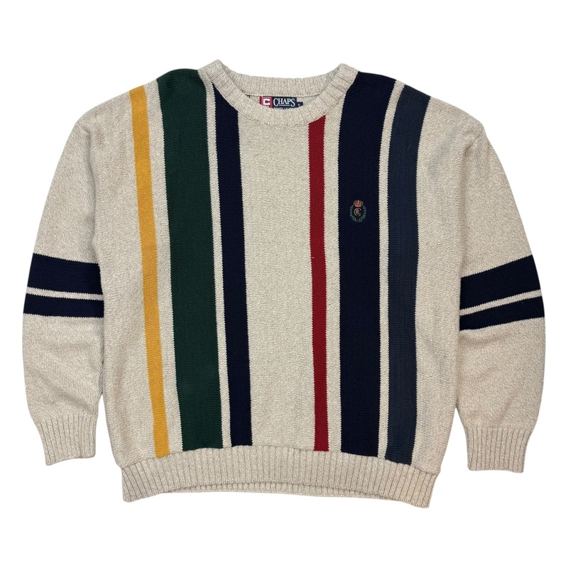 Vintages Chaps By Ralph Lauren Knit Sweater Multicolour