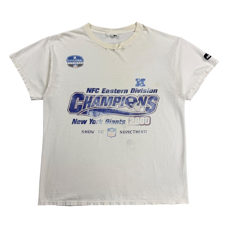 2000 Puma New York Giants NFC East Tee White