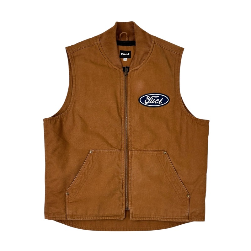 Fuct Workwear Vest Khaki|L