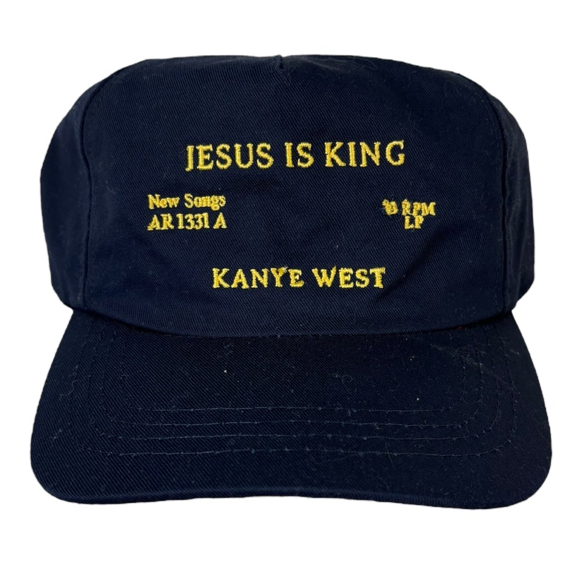 Kanye West Jesus Is King SnapBack Hat Navy