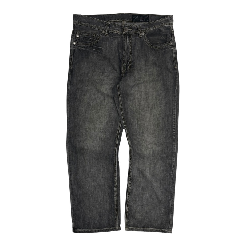 Vintage Axel Straight Jeans Washed Grey