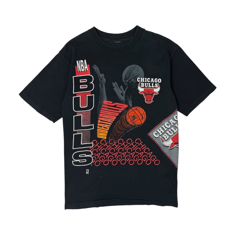 Vintage Chicago Bulls Salem All Over Print T-Shirt