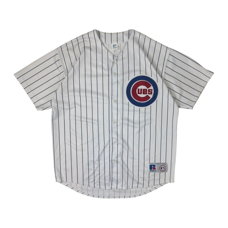 Vintage Chicago Cubs Russell Athletic Baseball Jersey