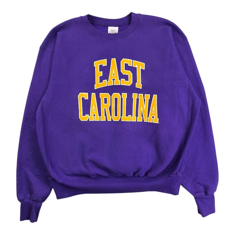 Vintage East Carolina Heavy Crewneck Purple