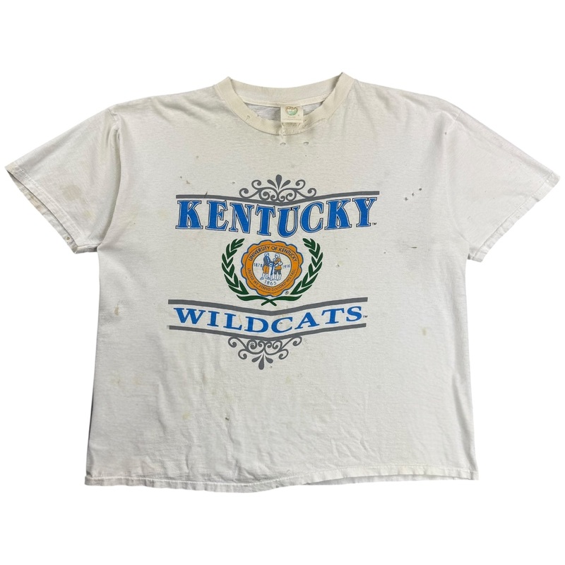 Vintage Kentucky Wildcats Tee White