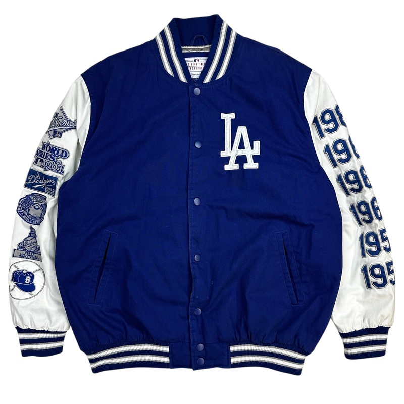 Vintage LA Dodgers World Series Champions Varsity Jacket