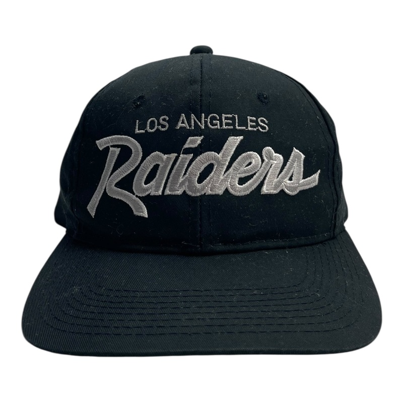 Vintage Los Angeles Raiders Sports Specialties Double Line Script Hat