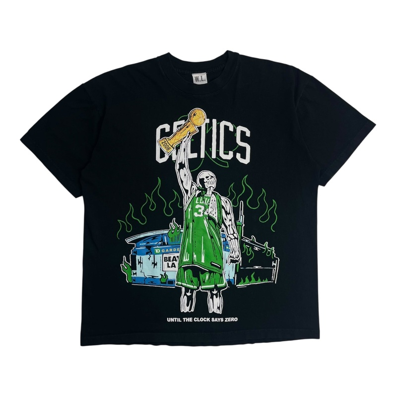 Warren Lotas Boston Celtics Until The Clock Says Zero T-Shirt Black