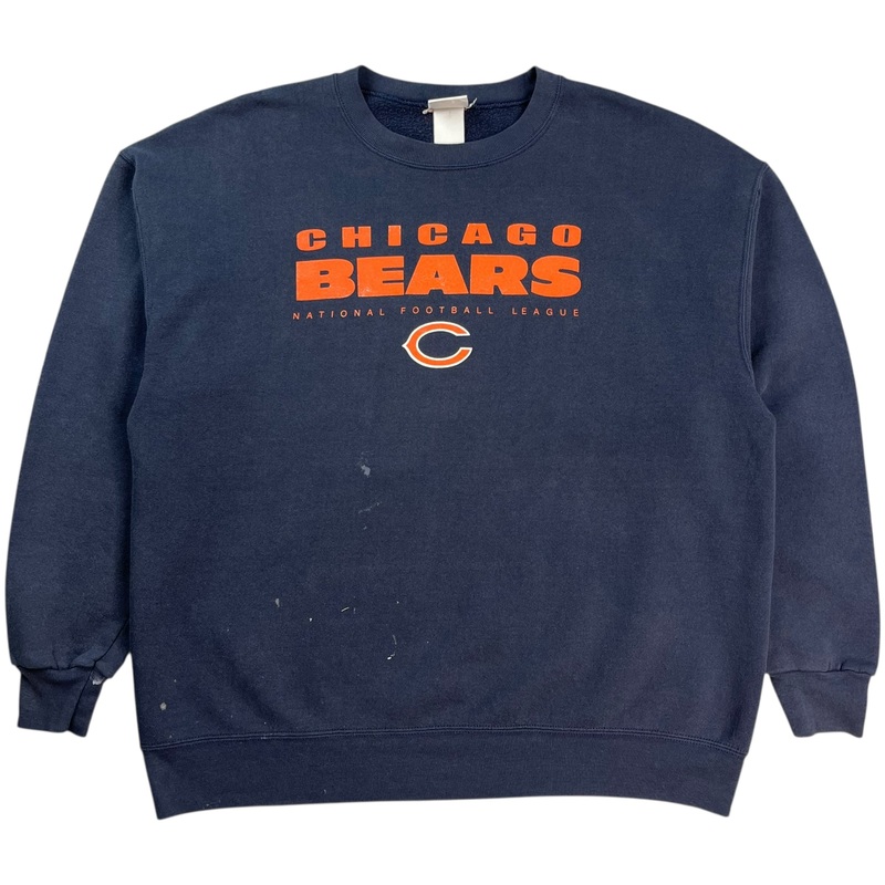 Vintage Chicago Bears Crewneck Navy Blue