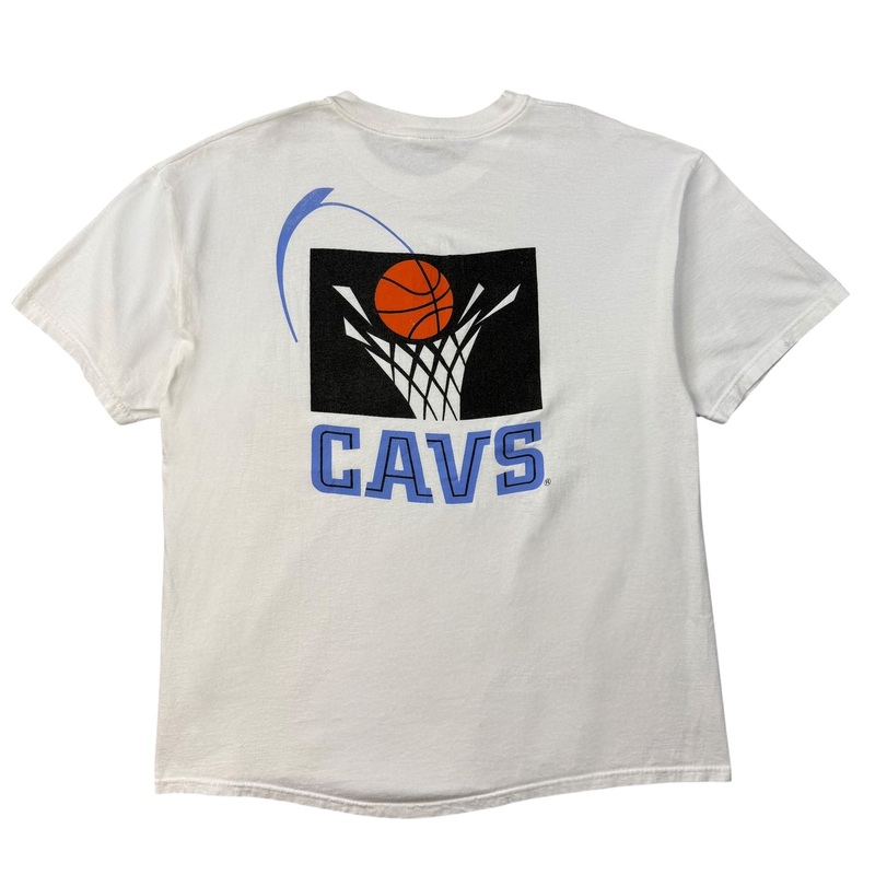 Vintage Cleveland Cavaliers Get Close Tee White