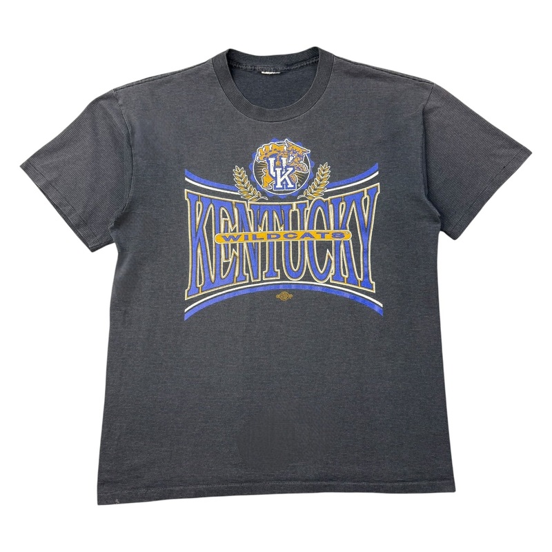 Vintage Kentucky Wildcats Stripe Tee Black/Grey