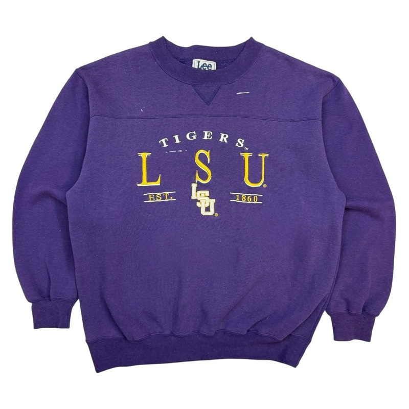 Vintage LSU Crewneck Purple|M
