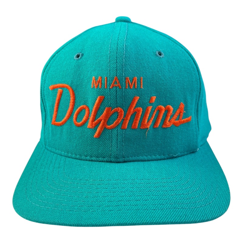 Vintage Miami Dolphins Wool Script Sports Specialties Hat