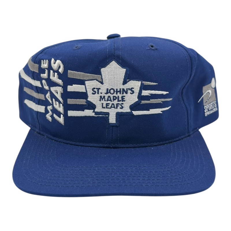 Vintage Sport Specialties St Johns Maple Leafs Hat Blue