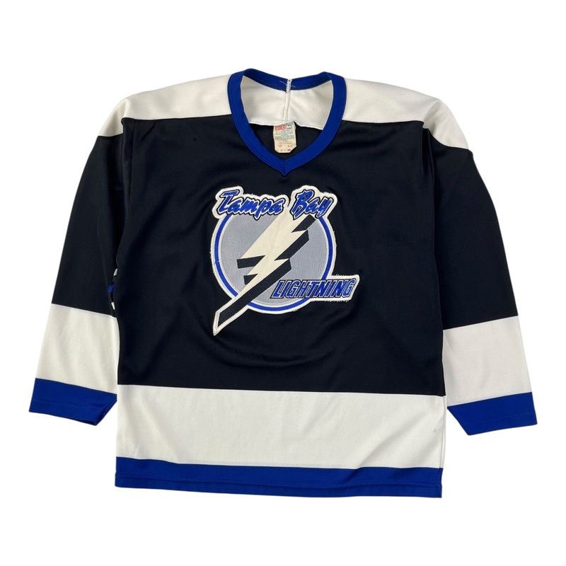 Vintage Tampa Bay Lightning CCM Home Jersey