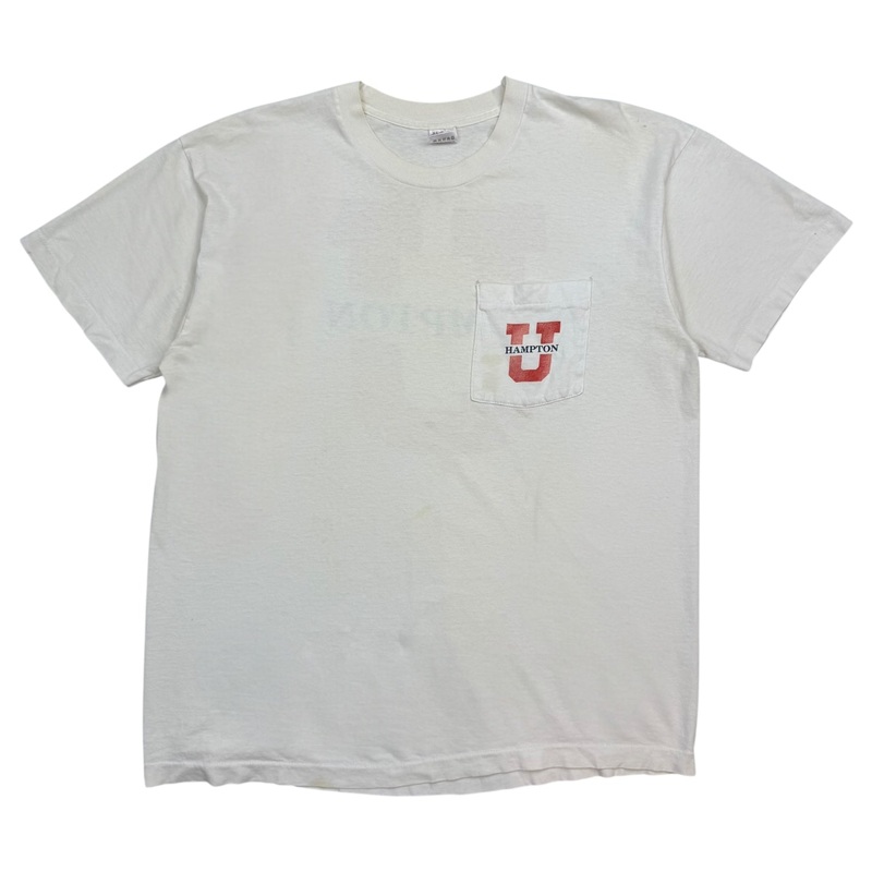 1989 University of Hampton Tee White