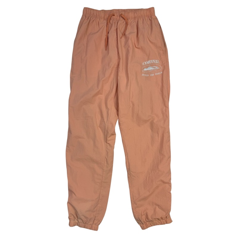 Corteiz Shukushuku Nylon Pants Peach