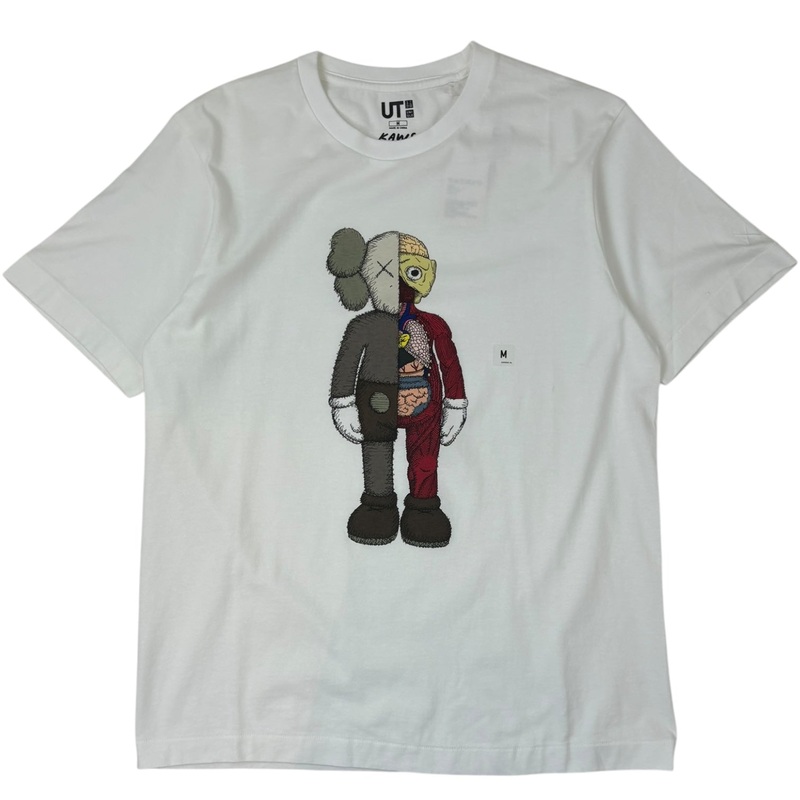 KAWS x Uniqlo Flayed T-Shirt White